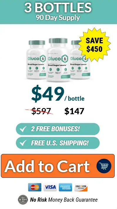 Gluco6 Blood Sugar Supplement Price Of 1 Bottle